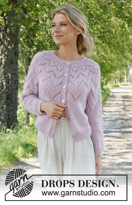 Wishing Well Cardigan DROPS 231 10 Gratis Strikkeoppskrifter Fra