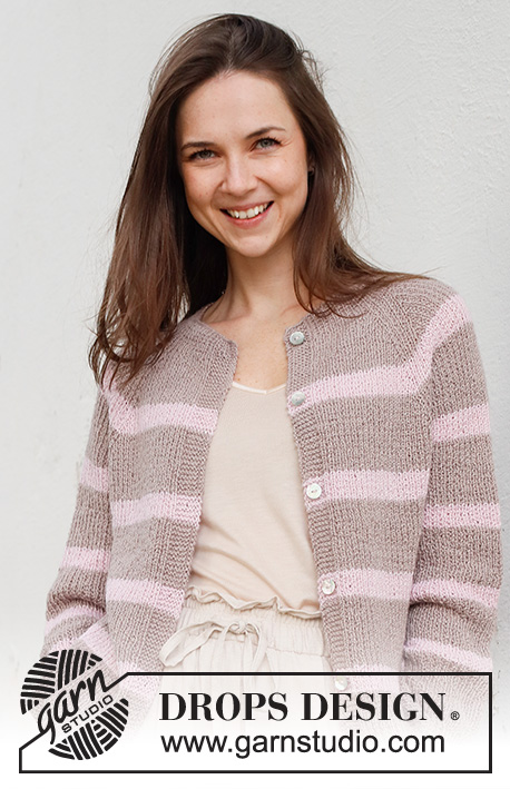 Desert Mirage Cardigan Drops Free Knitting Patterns By Drops