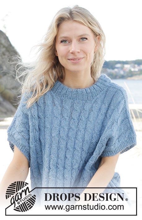 Swirling Sea DROPS 239 14 Free Knitting Patterns By DROPS Design