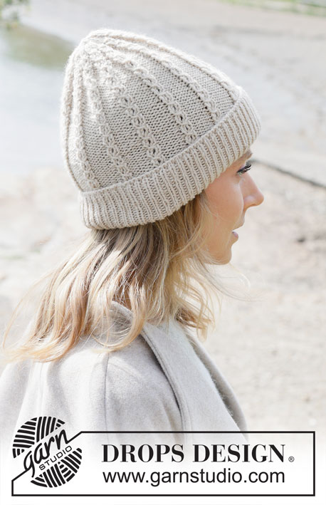 Rising Tide Hat DROPS 253 7 Modèles tricot gratuits de DROPS Design