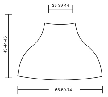 Diagram measurements for DROPS Extra 0-1034