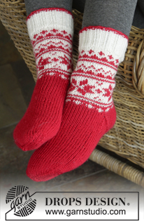 Halblange Socken / DROPS Extra 0-1051