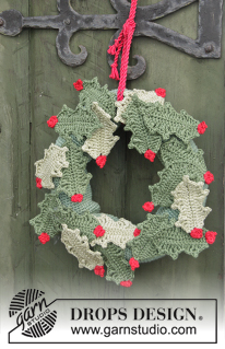 Christmas Wreaths & Stockings / DROPS Extra 0-1058
