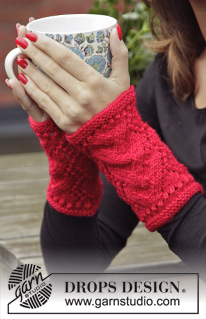 Christmas Mittens / DROPS Extra 0-1066