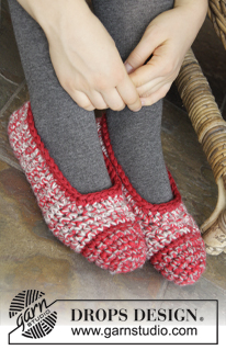 Christmas Socks & Slippers / DROPS Extra 0-1067