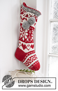 Christmas Wreaths & Stockings / DROPS Extra 0-1192