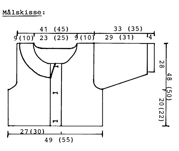 Diagram measurements for DROPS Extra 0-123