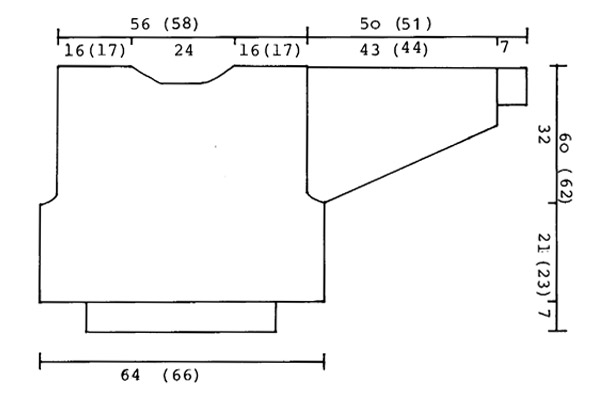 Diagram measurements for DROPS Extra 0-125