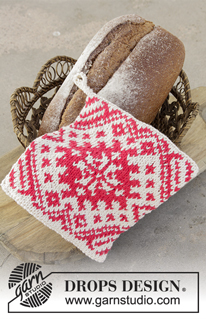 Christmas Potholders & Trivets / DROPS Extra 0-1330