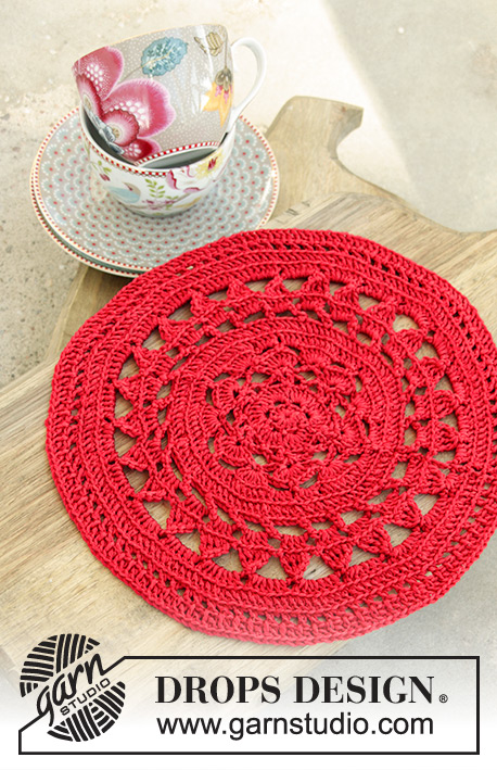Christmas Rounds / DROPS Extra 0-1334 - Free crochet patterns by DROPS Design