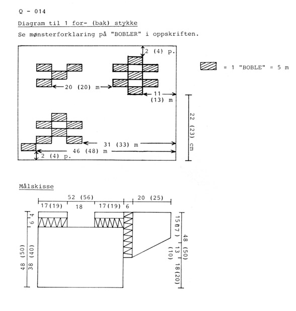 Diagram measurements for DROPS Extra 0-139