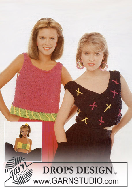 Free knitting and crochet patterns / DROPS Extra 0-141