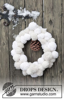Christmas Wreaths & Stockings / DROPS Extra 0-1416