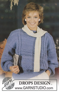 Free knitting and crochet patterns / DROPS Extra 0-145