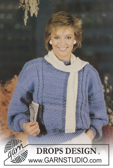 Free knitting and crochet patterns / DROPS Extra 0-145