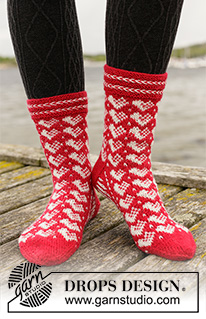 Halvhöga sockar / DROPS Extra 0-1464