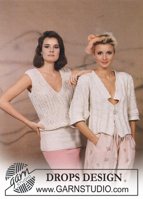 Free knitting and crochet patterns / DROPS Extra 0-149