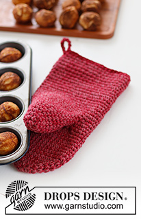 Christmas Potholders & Trivets / DROPS Extra 0-1550