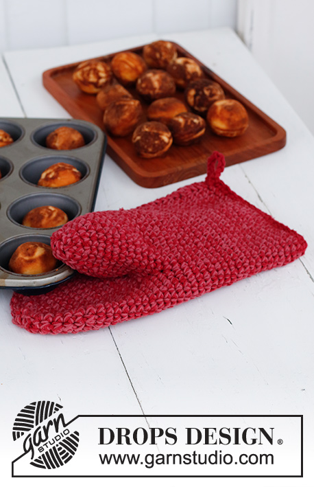 Christmas Potholders & Trivets / DROPS Extra 0-1550