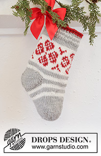 Christmas Wreaths & Stockings / DROPS Extra 0-1573