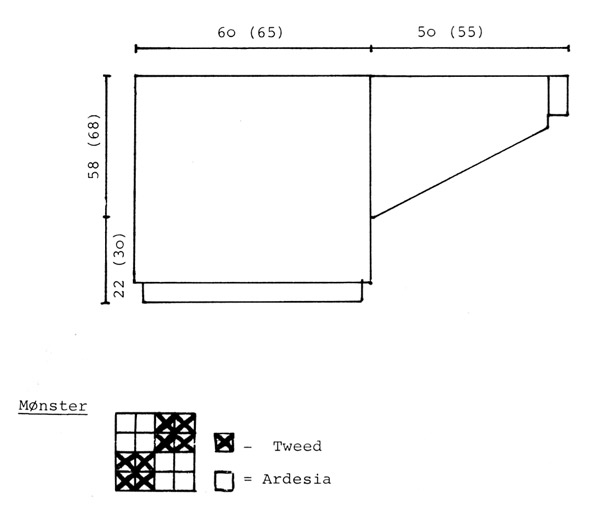 Diagram measurements for DROPS Extra 0-167