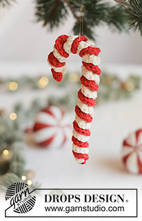 Gratis stickmönster och virkmönster / DROPS Extra 0-1675