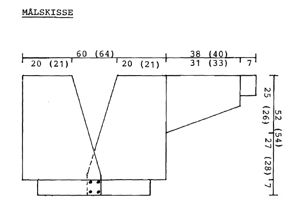 Diagram measurements for DROPS Extra 0-174
