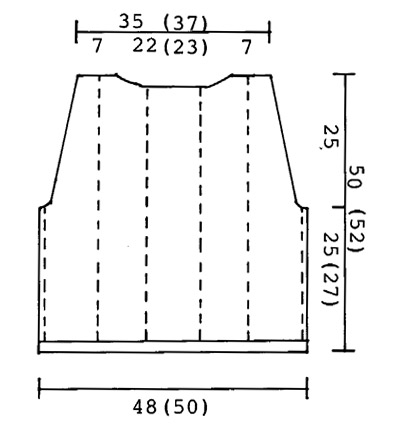 Diagram measurements for DROPS Extra 0-175