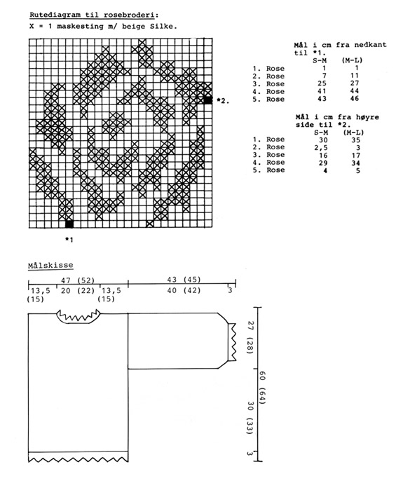 Diagram measurements for DROPS Extra 0-178
