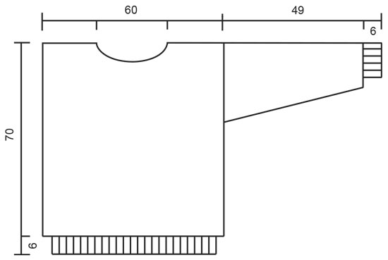 Diagram measurements for DROPS Extra 0-187