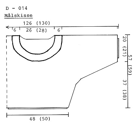 Diagram measurements for DROPS Extra 0-214