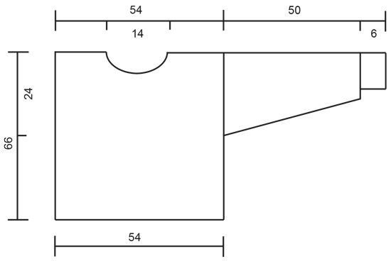 Diagram measurements for DROPS Extra 0-222