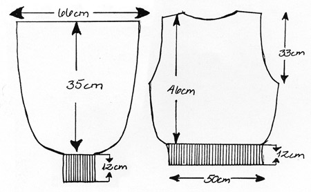 Diagram measurements for DROPS Extra 0-223