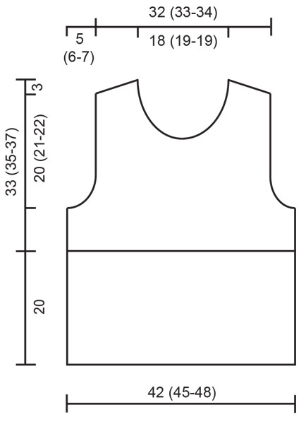 Diagram measurements for DROPS Extra 0-32