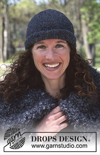 DROPS Extra 0-40 - DROPS jacket in “Alaska” with collar in “Puddel” and “Chenille”.  Size S - L.