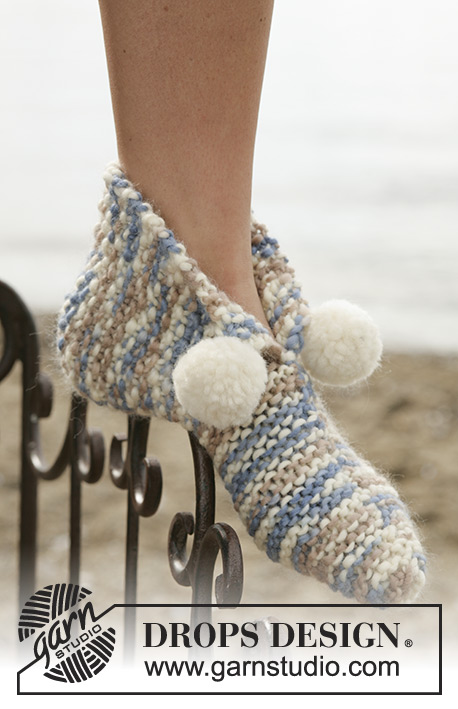 Pixie Pom 0-406 - Free knitting patterns by DROPS Design