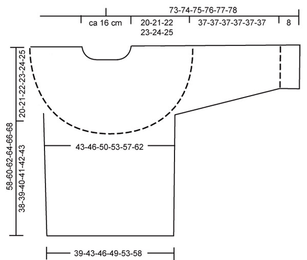 Diagram measurements for DROPS Extra 0-448