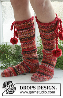 Sockar & Tofflor till jul / DROPS Extra 0-512