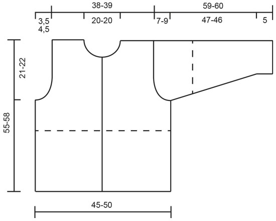 Diagram measurements for DROPS Extra 0-53