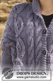 Jackets & Cardigans / DROPS Extra 0-554