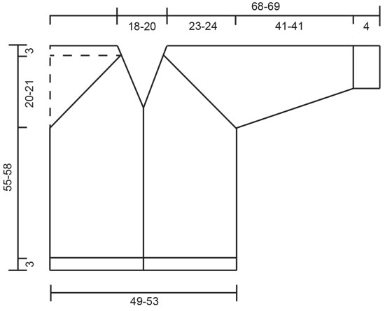 Diagram measurements for DROPS Extra 0-60