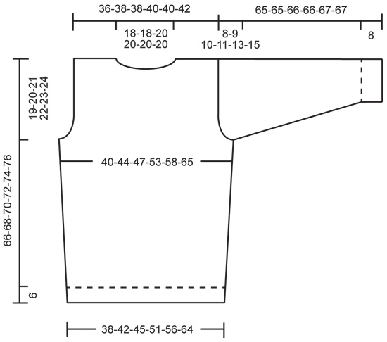 Diagram measurements for DROPS Extra 0-695