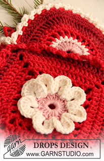 Christmas Potholders & Trivets / DROPS Extra 0-739