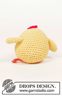 Chicken Little / DROPS Extra 0-769 - Poule de Pâques DROPS au crochet, en Paris.