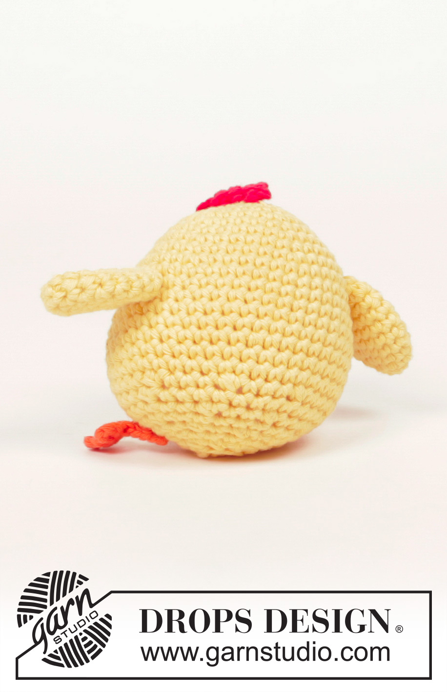 Chicken Little / DROPS Extra 0-769 - Poule de Pâques DROPS au crochet, en Paris.