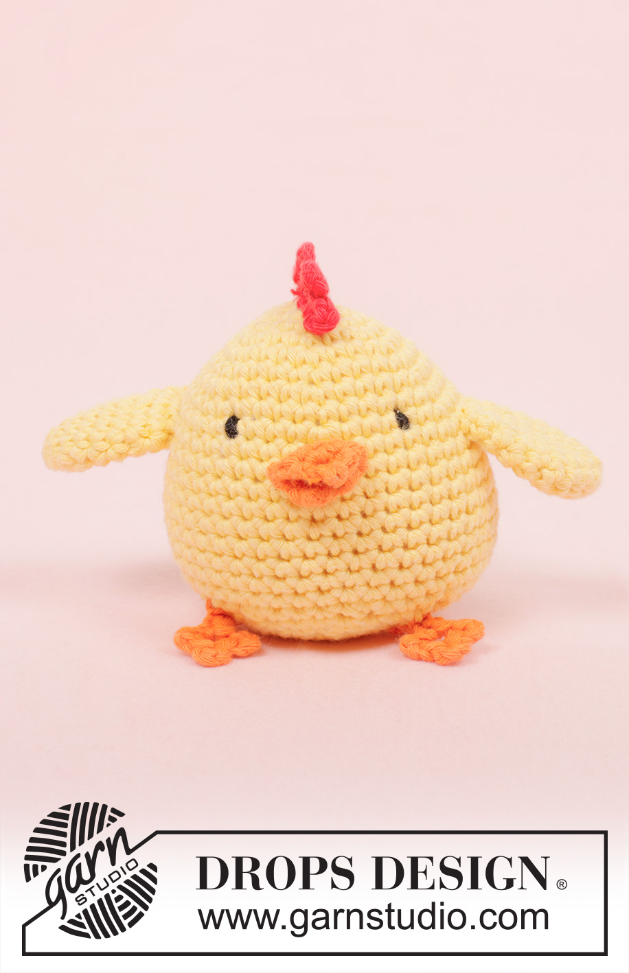 Chicken Little / DROPS Extra 0-769 - Poule de Pâques DROPS au crochet, en Paris.