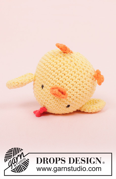 Chicken Little / DROPS Extra 0-769 - Poule de Pâques DROPS au crochet, en Paris.
