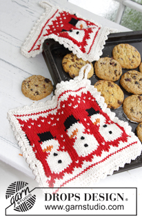 Christmas Potholders & Trivets / DROPS Extra 0-792