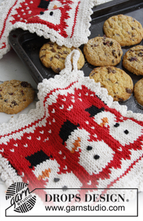 Christmas Potholders & Trivets / DROPS Extra 0-792