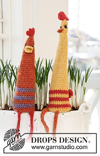 Free knitting and crochet patterns / DROPS Extra 0-844